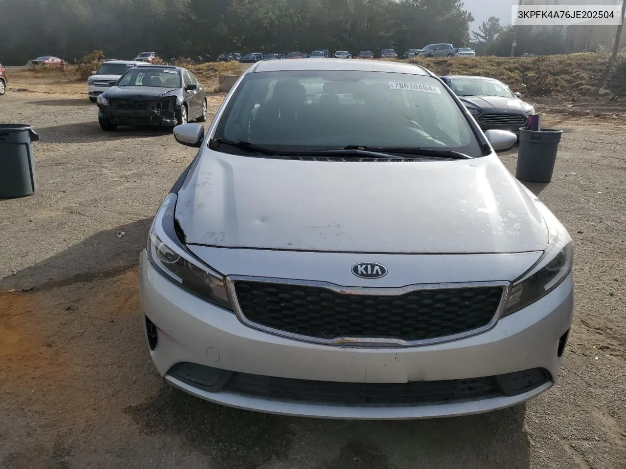 2018 Kia Forte Lx VIN: 3KPFK4A76JE202504 Lot: 78610404