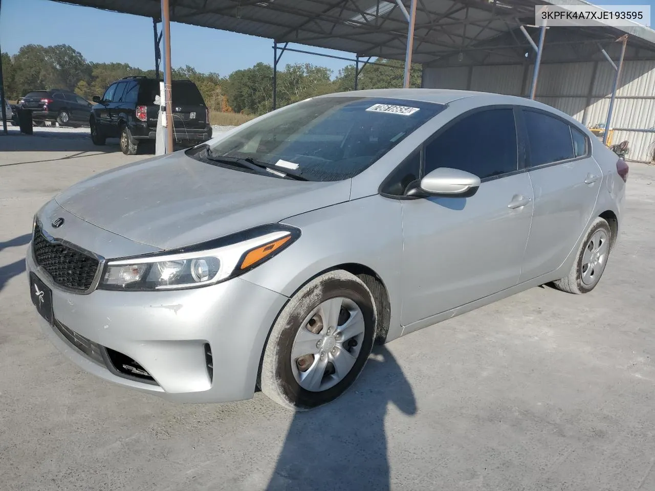 2018 Kia Forte Lx VIN: 3KPFK4A7XJE193595 Lot: 78616654