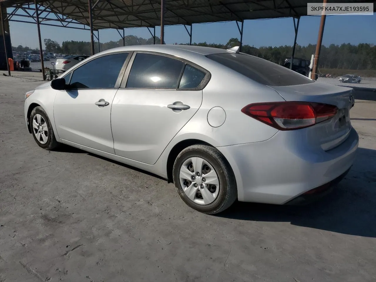 2018 Kia Forte Lx VIN: 3KPFK4A7XJE193595 Lot: 78616654