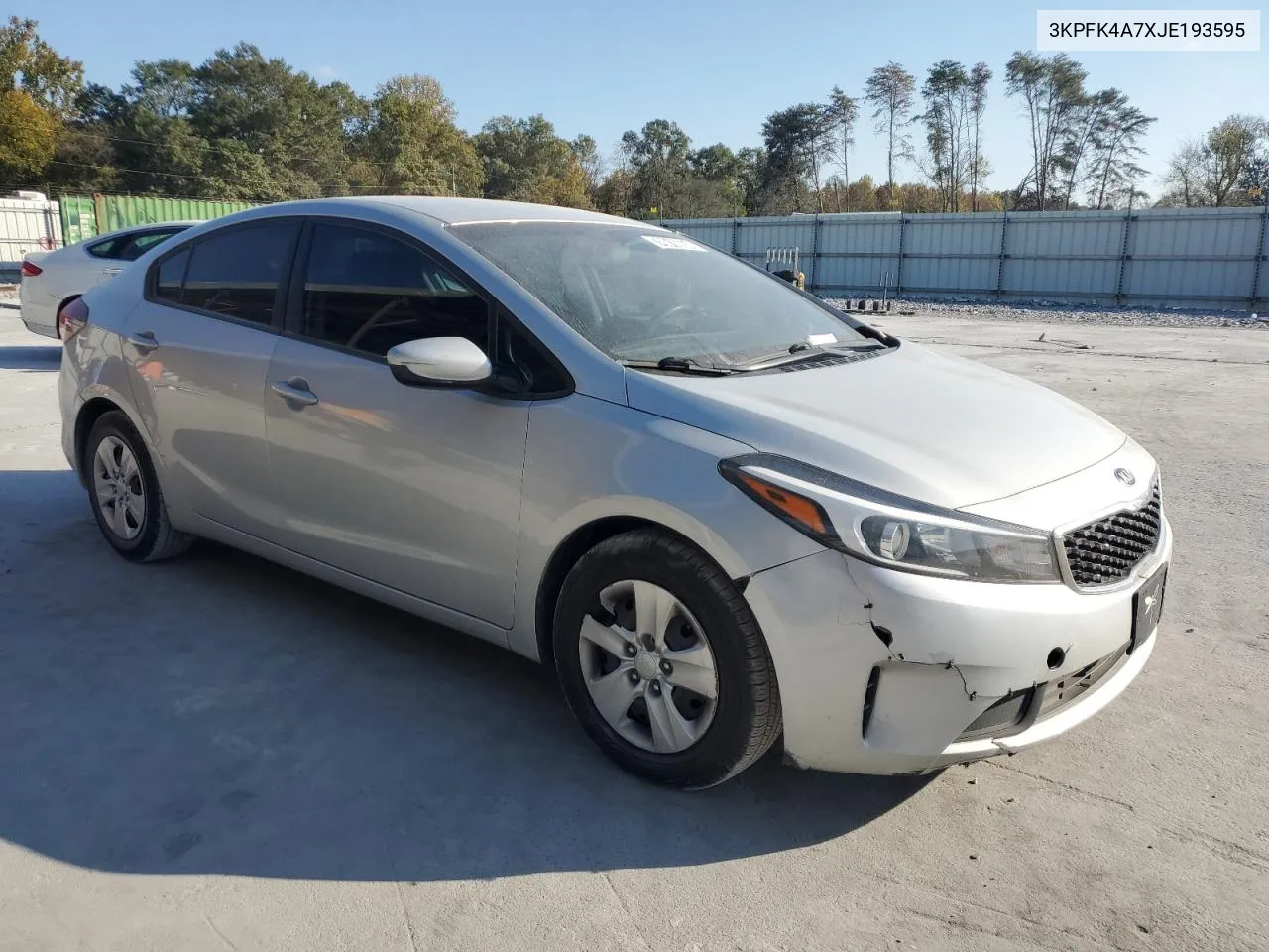 2018 Kia Forte Lx VIN: 3KPFK4A7XJE193595 Lot: 78616654