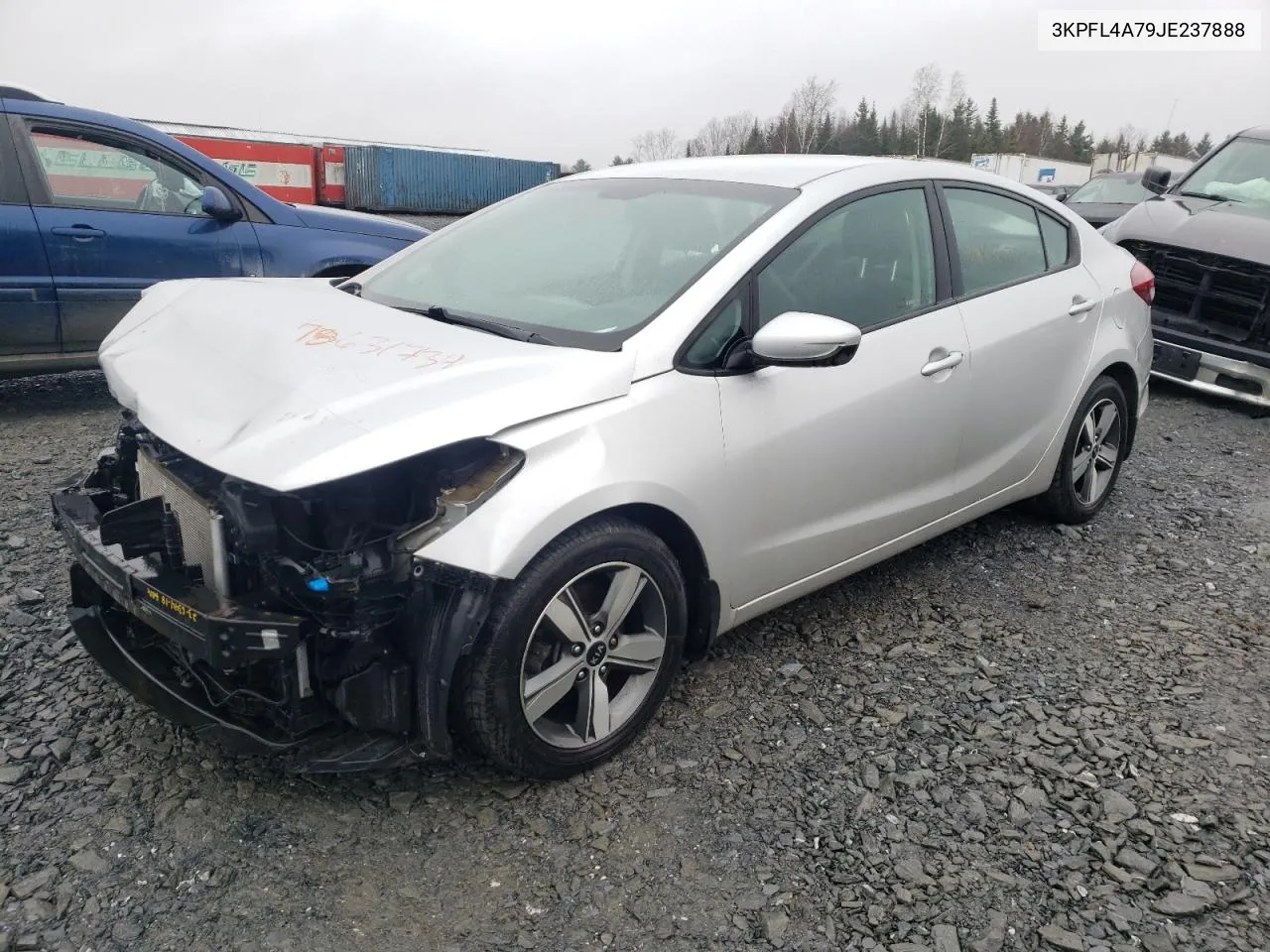 2018 Kia Forte Lx VIN: 3KPFL4A79JE237888 Lot: 78631734