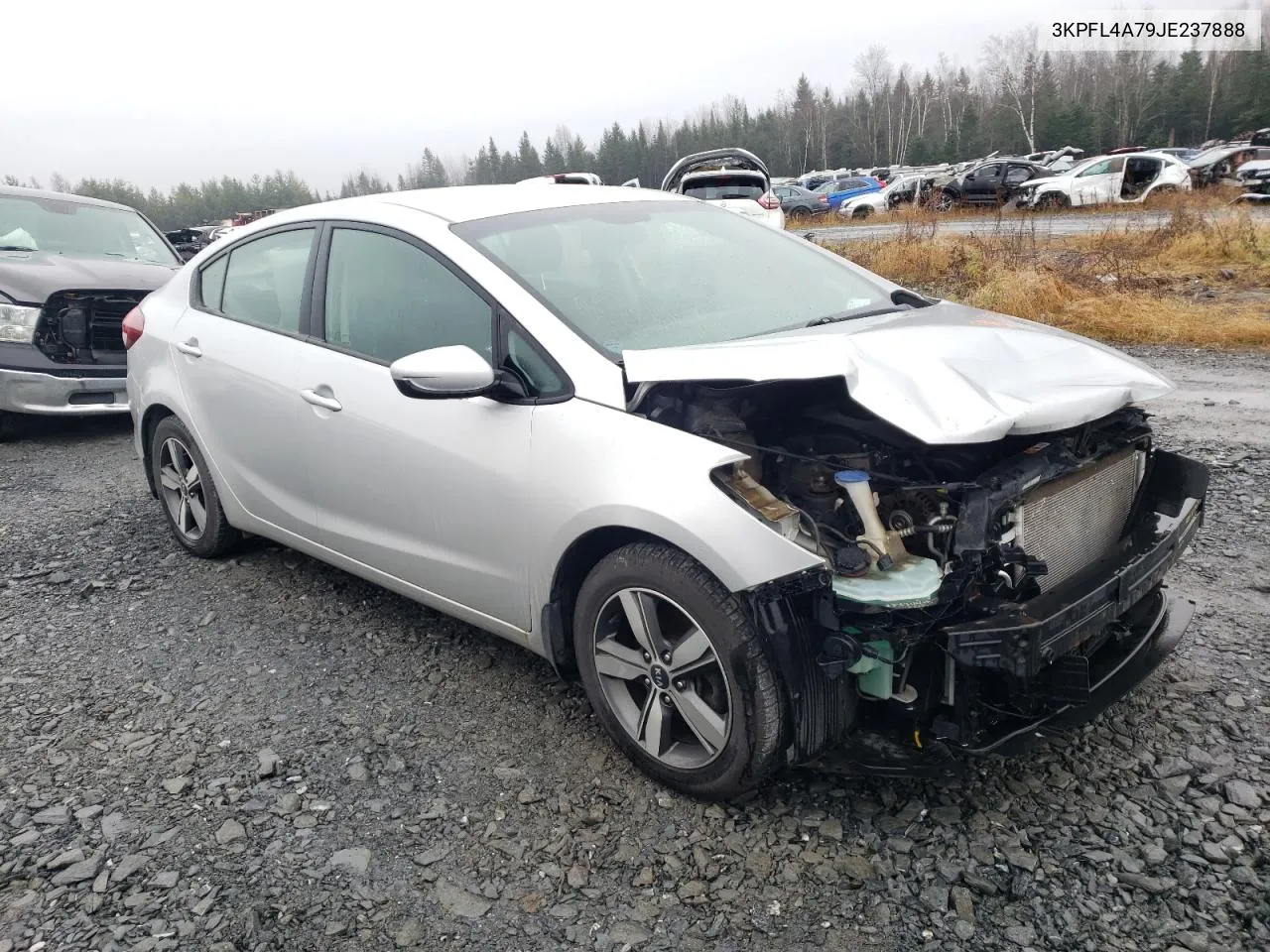 2018 Kia Forte Lx VIN: 3KPFL4A79JE237888 Lot: 78631734