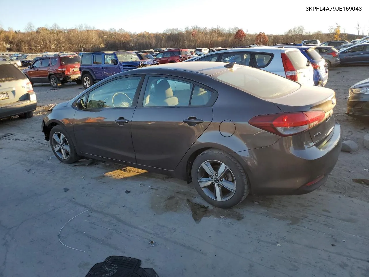 2018 Kia Forte Lx VIN: 3KPFL4A79JE169043 Lot: 78724274