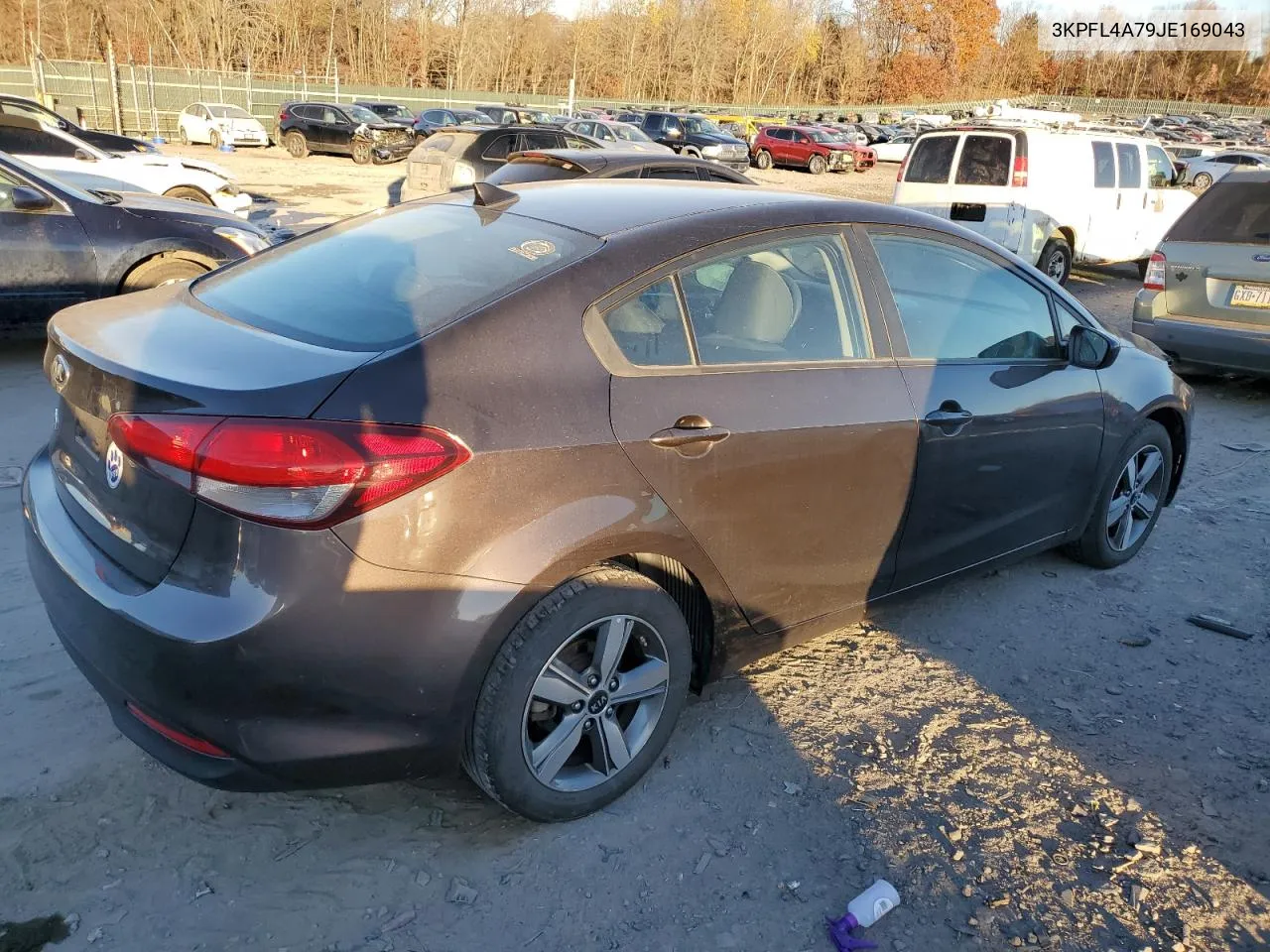 2018 Kia Forte Lx VIN: 3KPFL4A79JE169043 Lot: 78724274