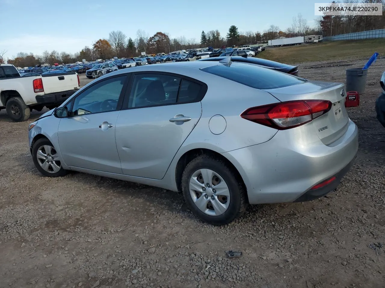 2018 Kia Forte Lx VIN: 3KPFK4A74JE220290 Lot: 78891144