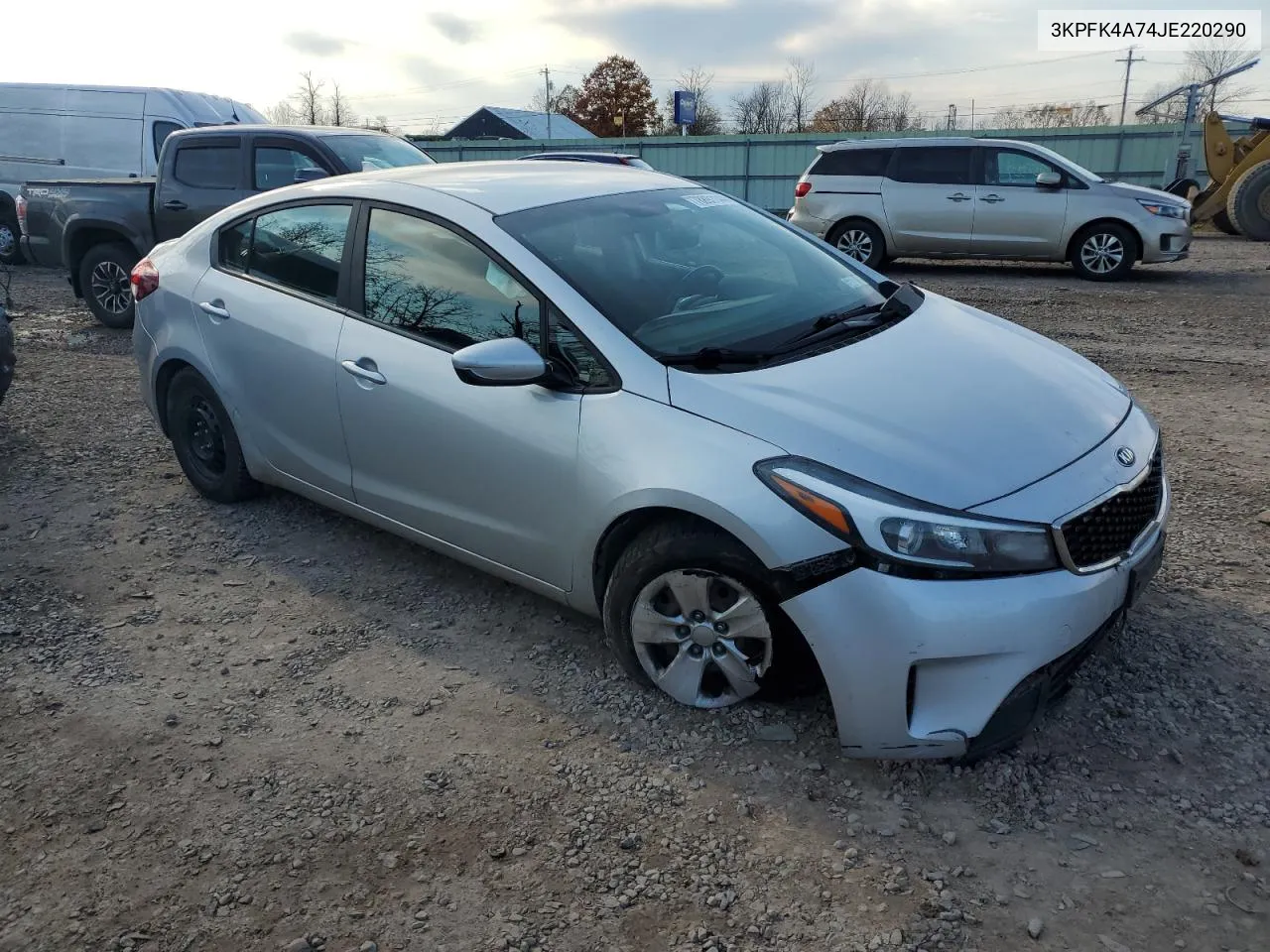 2018 Kia Forte Lx VIN: 3KPFK4A74JE220290 Lot: 78891144