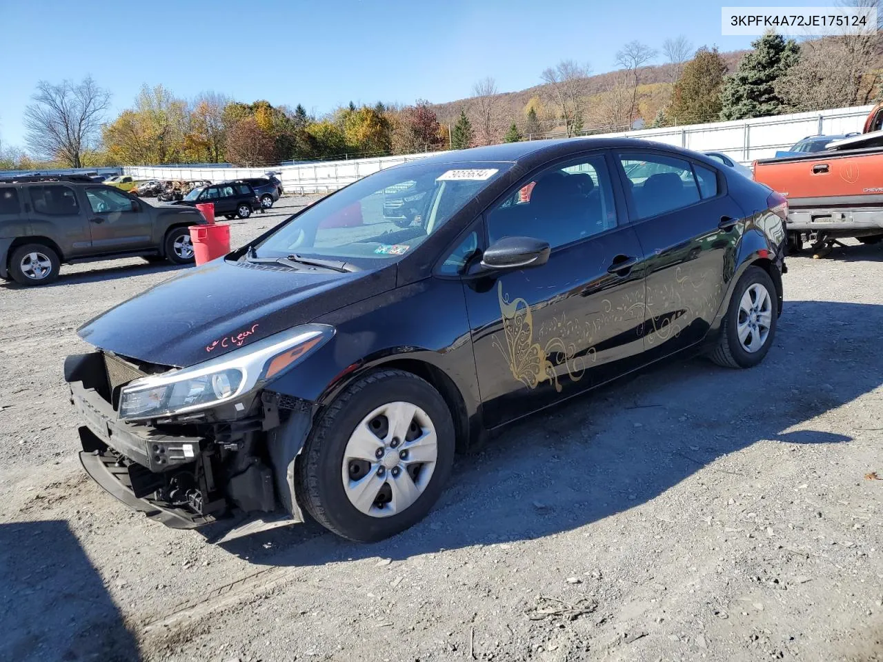 2018 Kia Forte Lx VIN: 3KPFK4A72JE175124 Lot: 79055634