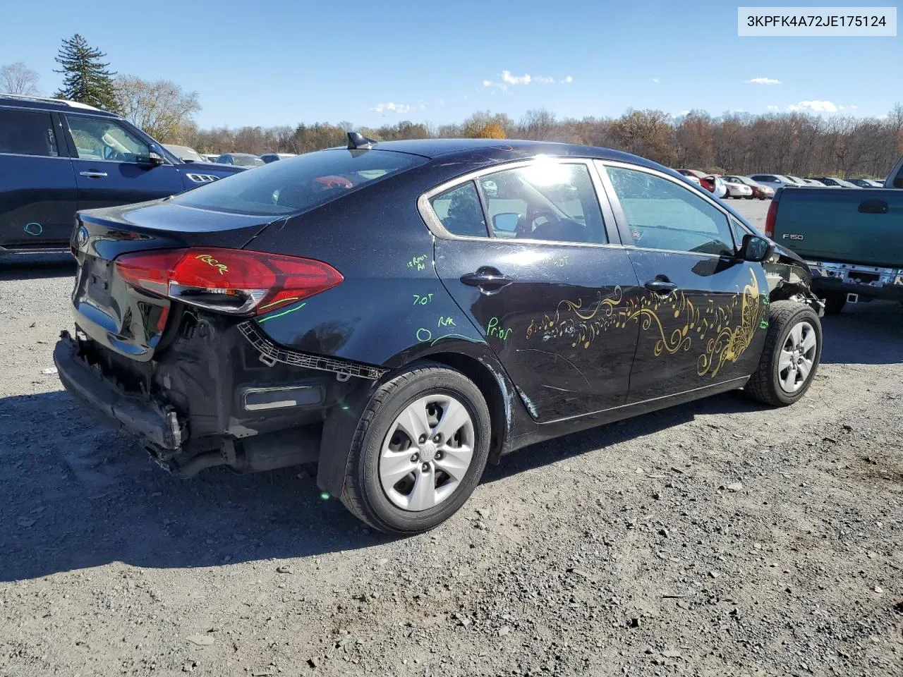 2018 Kia Forte Lx VIN: 3KPFK4A72JE175124 Lot: 79055634