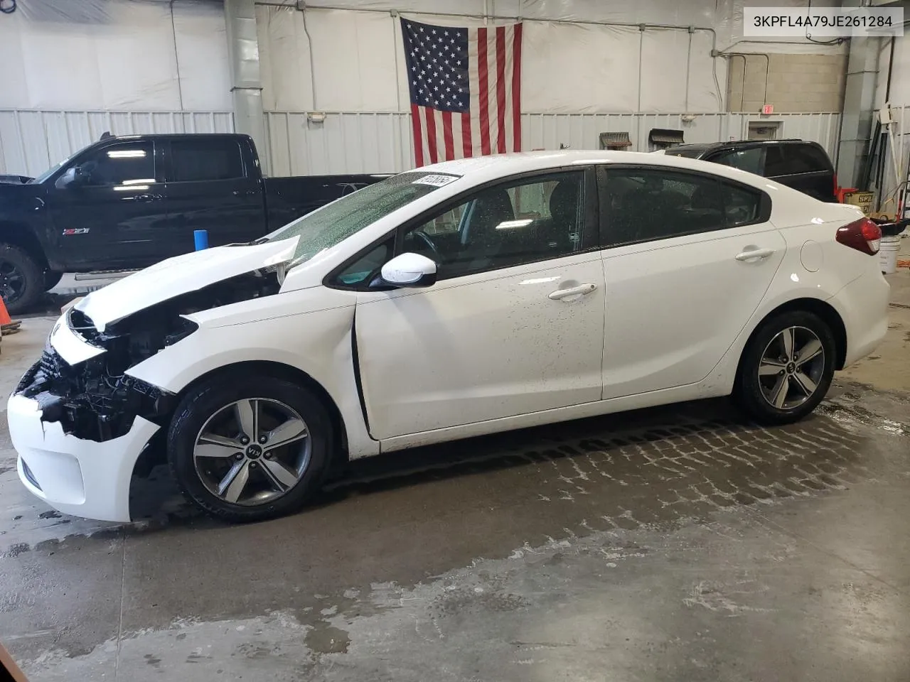 2018 Kia Forte Lx VIN: 3KPFL4A79JE261284 Lot: 79125854