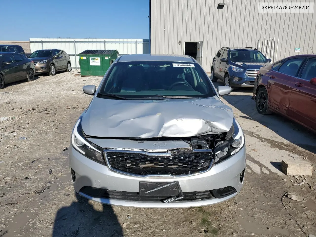 2018 Kia Forte Lx VIN: 3KPFL4A78JE248204 Lot: 79138304