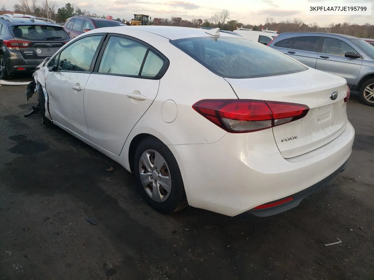 2018 Kia Forte Lx VIN: 3KPFL4A77JE195799 Lot: 79201614