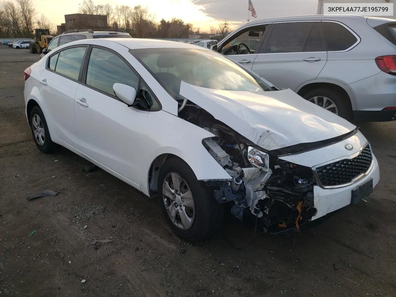 2018 Kia Forte Lx VIN: 3KPFL4A77JE195799 Lot: 79201614