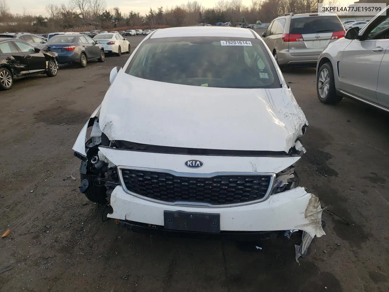 2018 Kia Forte Lx VIN: 3KPFL4A77JE195799 Lot: 79201614