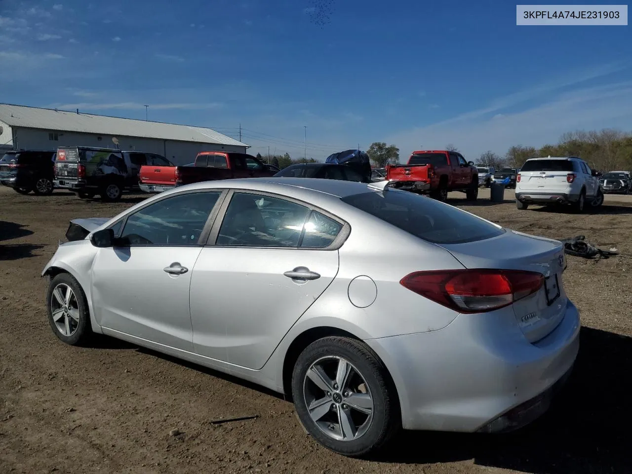 2018 Kia Forte Lx VIN: 3KPFL4A74JE231903 Lot: 79416734