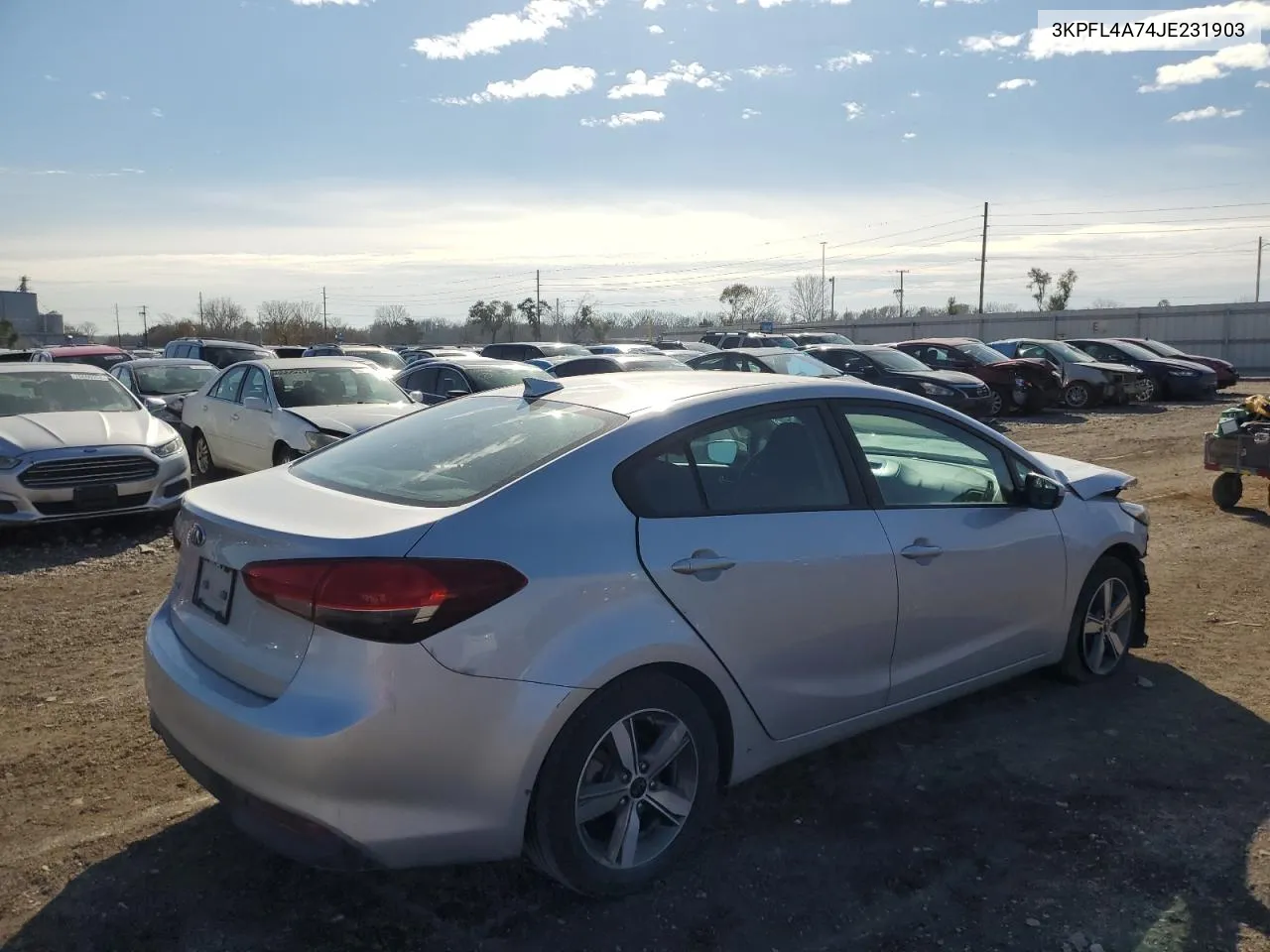 2018 Kia Forte Lx VIN: 3KPFL4A74JE231903 Lot: 79416734