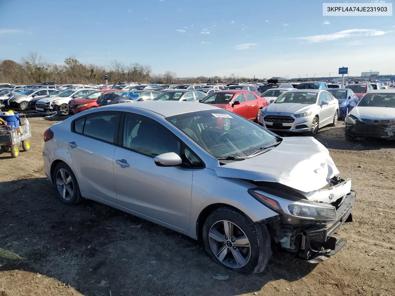 2018 Kia Forte Lx VIN: 3KPFL4A74JE231903 Lot: 79416734