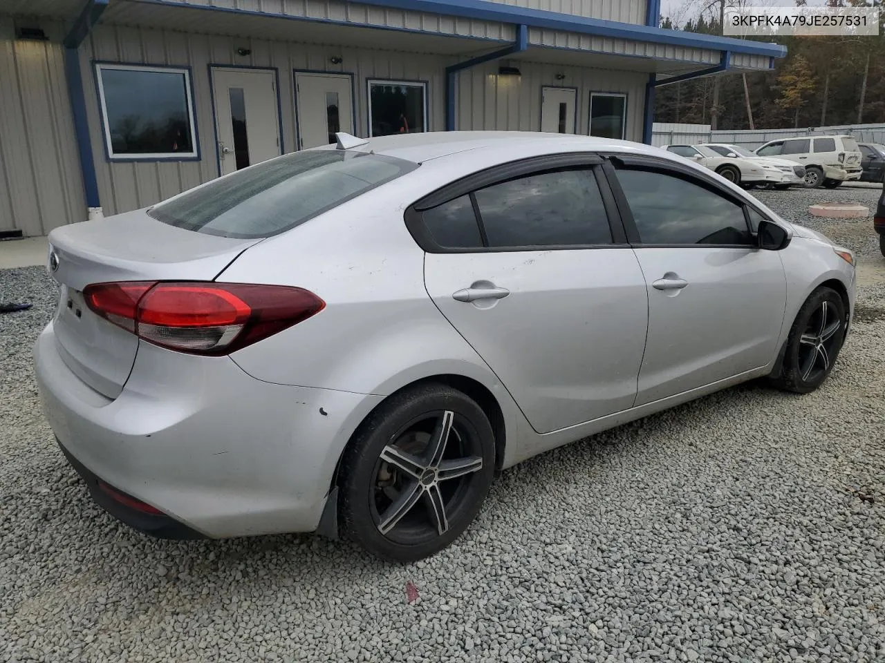 2018 Kia Forte Lx VIN: 3KPFK4A79JE257531 Lot: 79549404