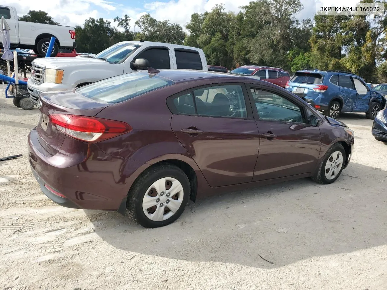 2018 Kia Forte Lx VIN: 3KPFK4A74JE166022 Lot: 79738384