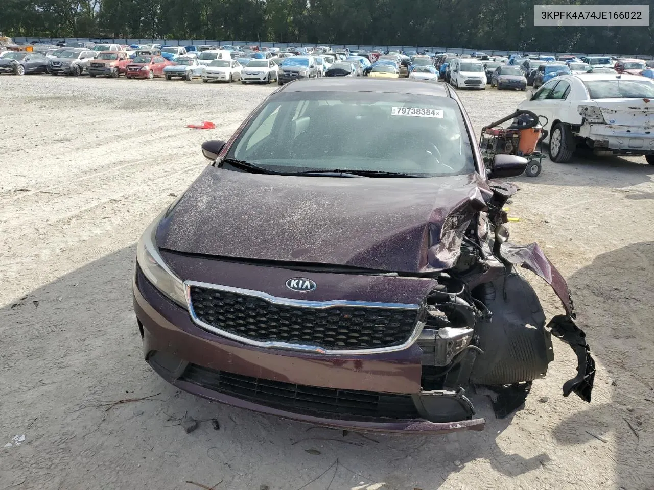 2018 Kia Forte Lx VIN: 3KPFK4A74JE166022 Lot: 79738384