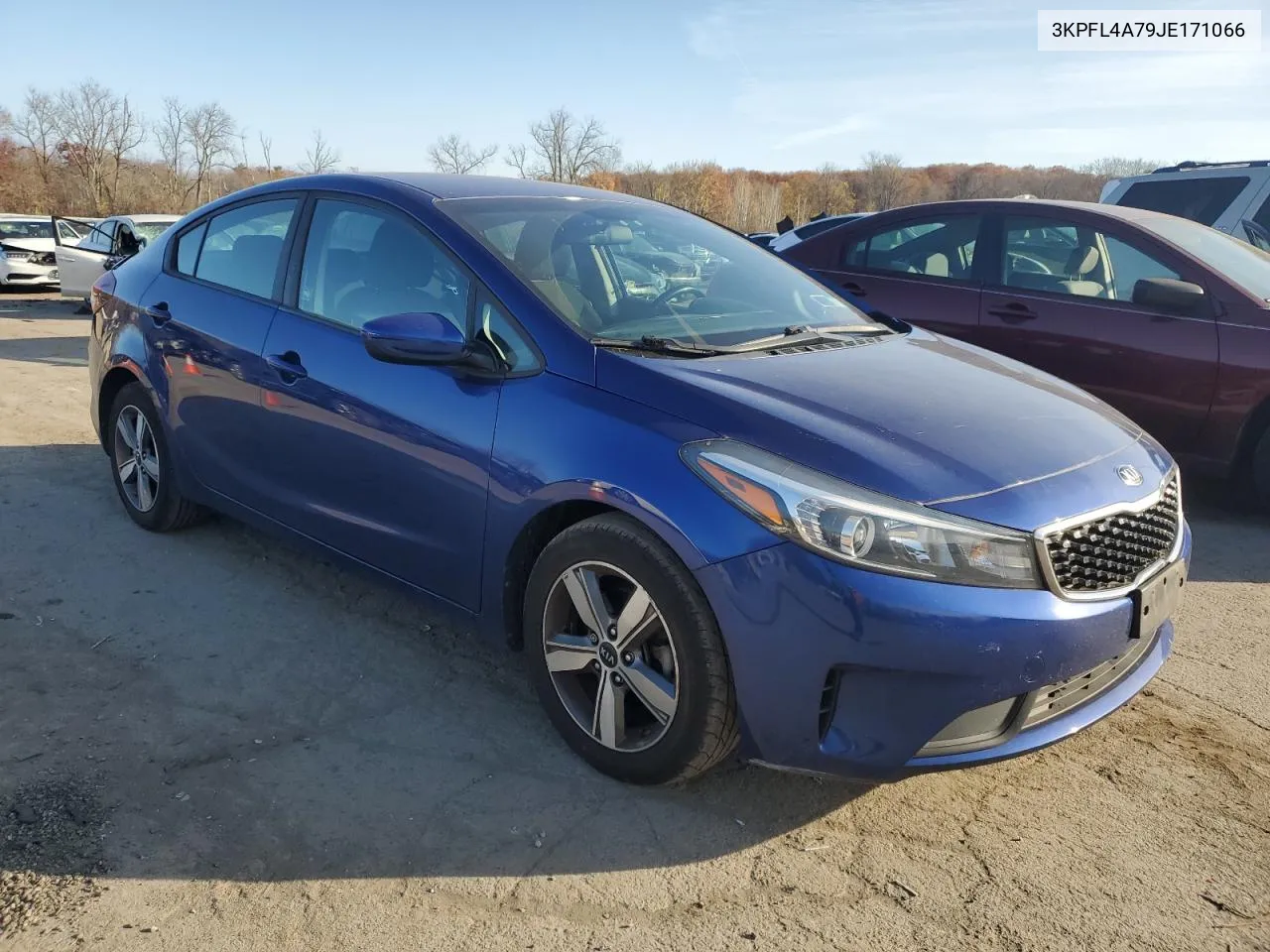 2018 Kia Forte Lx VIN: 3KPFL4A79JE171066 Lot: 79743654