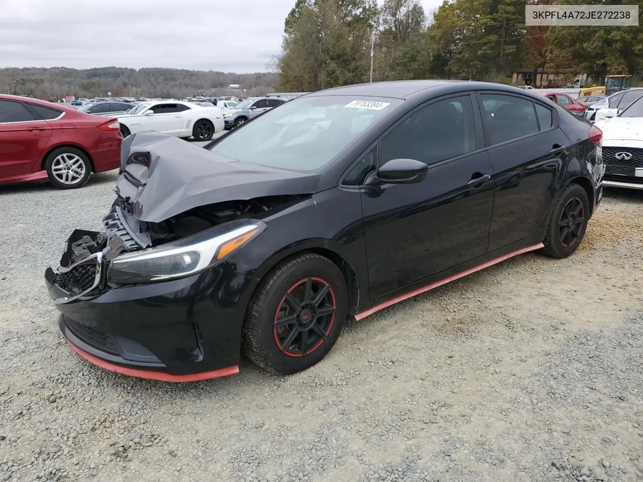 2018 Kia Forte Lx VIN: 3KPFL4A72JE272238 Lot: 79763394