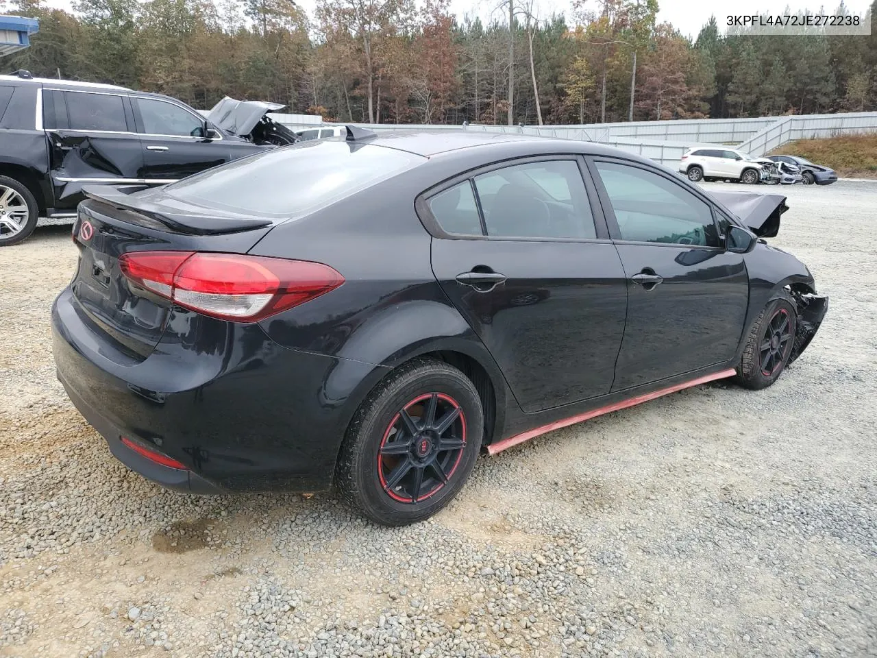 2018 Kia Forte Lx VIN: 3KPFL4A72JE272238 Lot: 79763394