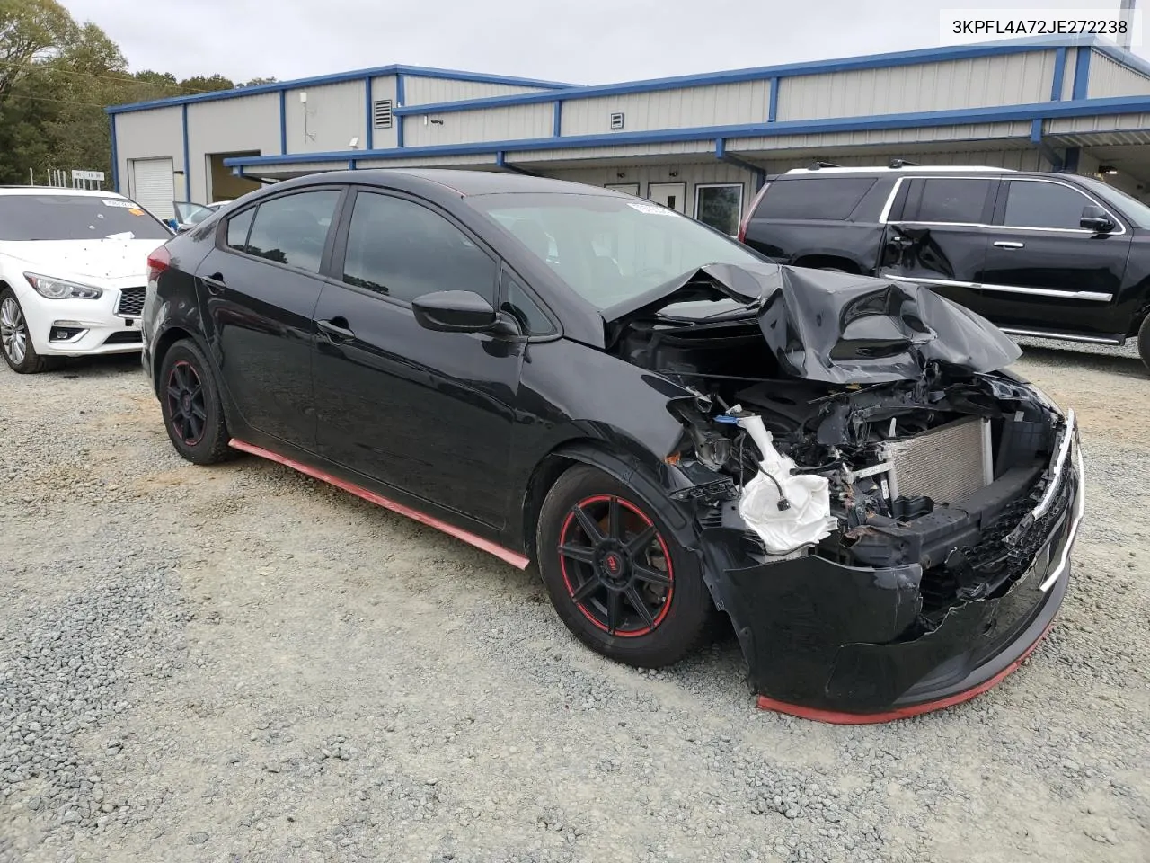 2018 Kia Forte Lx VIN: 3KPFL4A72JE272238 Lot: 79763394