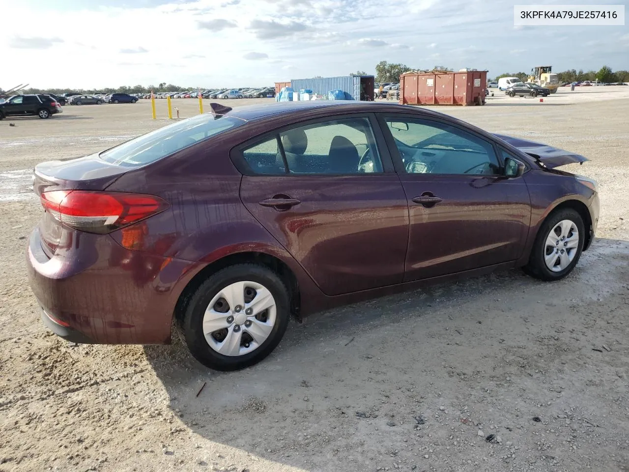 2018 Kia Forte Lx VIN: 3KPFK4A79JE257416 Lot: 80079424