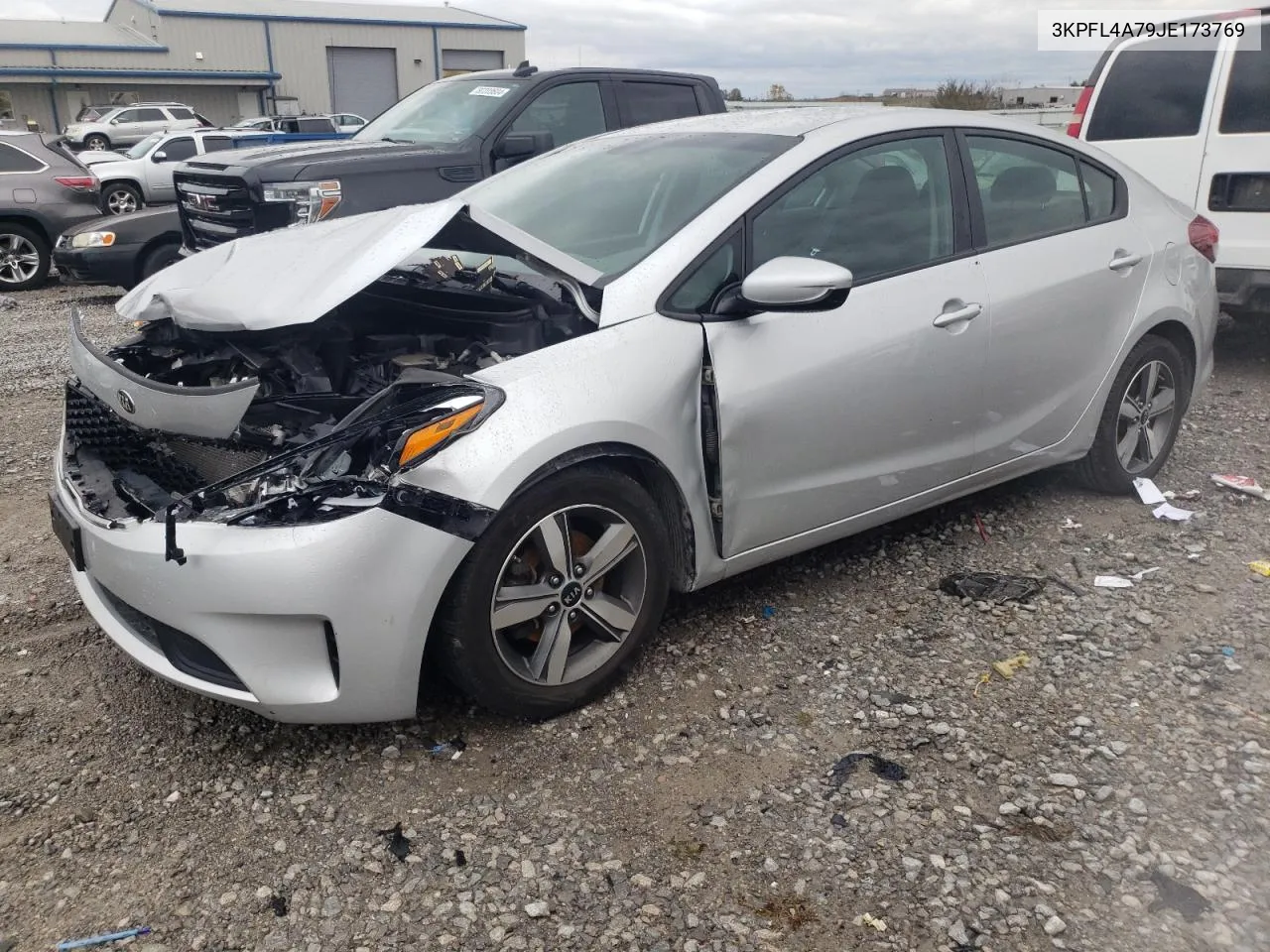 2018 Kia Forte Lx VIN: 3KPFL4A79JE173769 Lot: 80144544