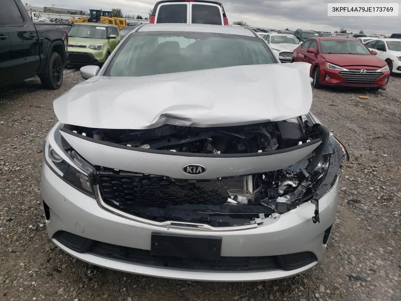 2018 Kia Forte Lx VIN: 3KPFL4A79JE173769 Lot: 80144544