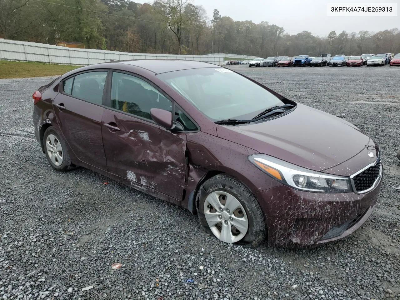 2018 Kia Forte Lx VIN: 3KPFK4A74JE269313 Lot: 80198264