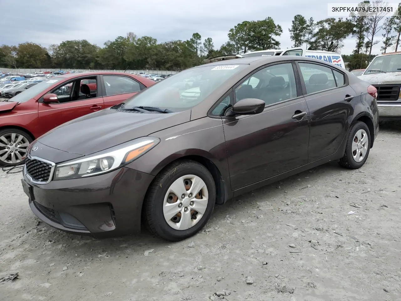 2018 Kia Forte Lx VIN: 3KPFK4A79JE217451 Lot: 80520444