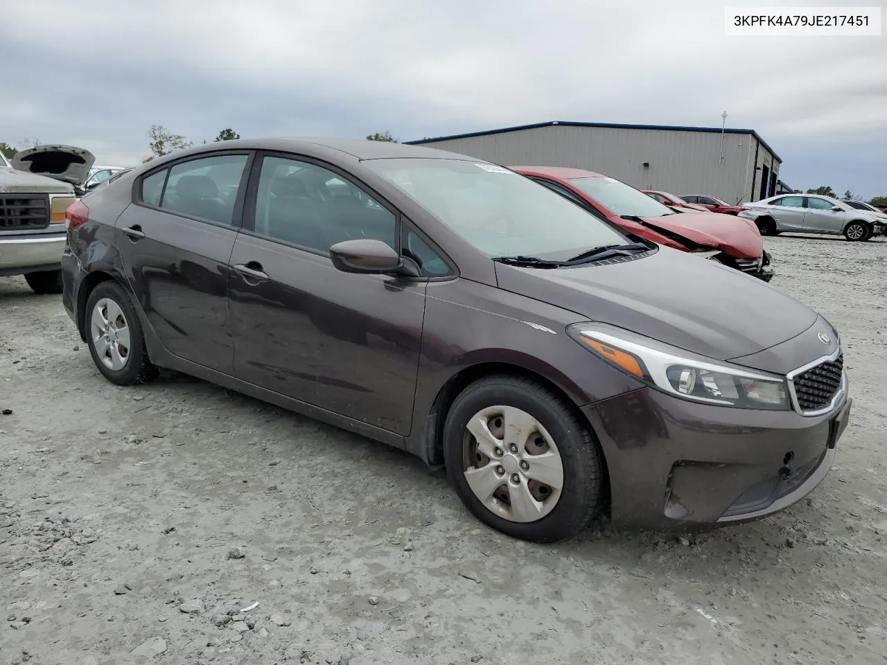 2018 Kia Forte Lx VIN: 3KPFK4A79JE217451 Lot: 80520444