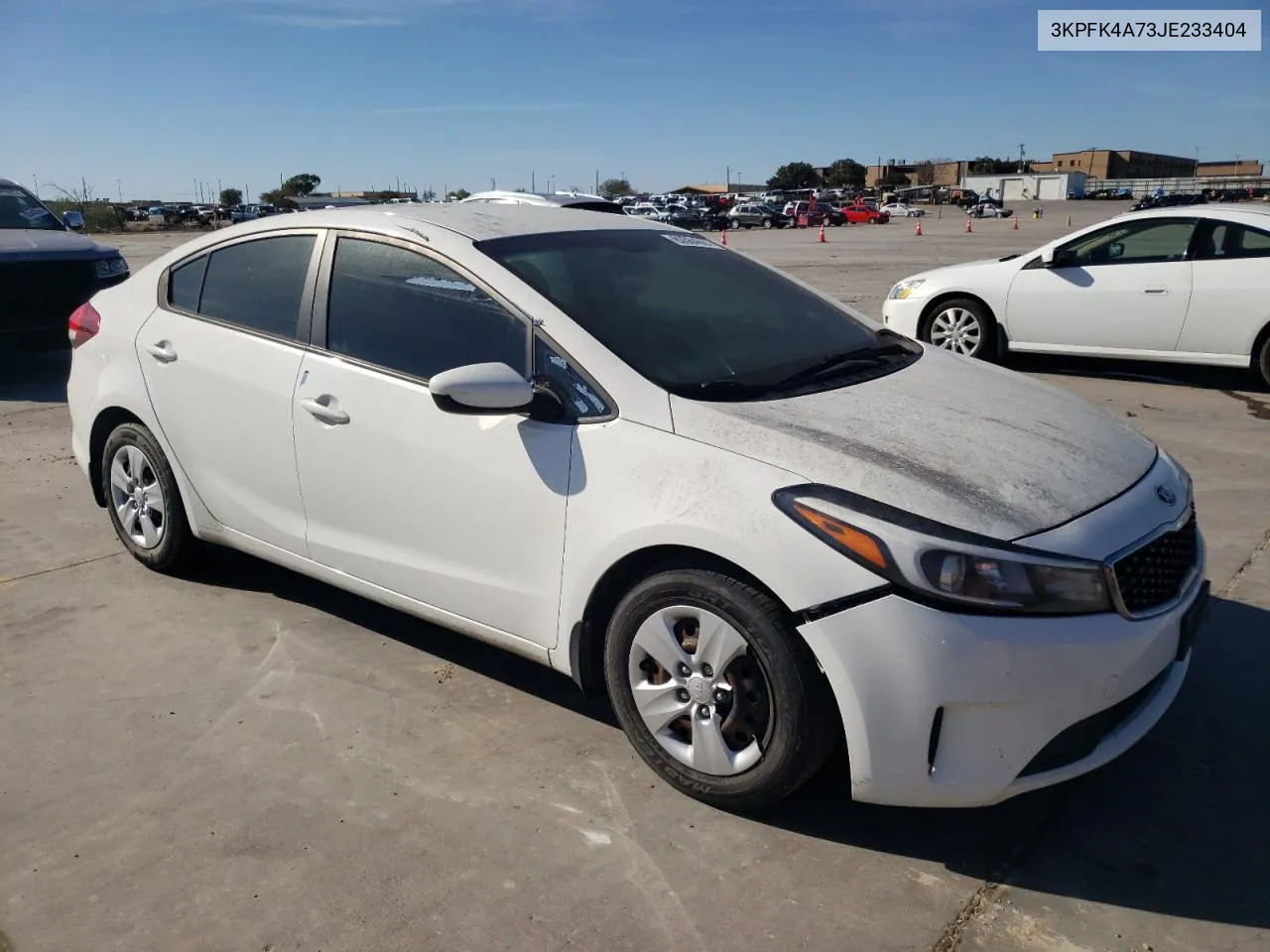 2018 Kia Forte Lx VIN: 3KPFK4A73JE233404 Lot: 80564664