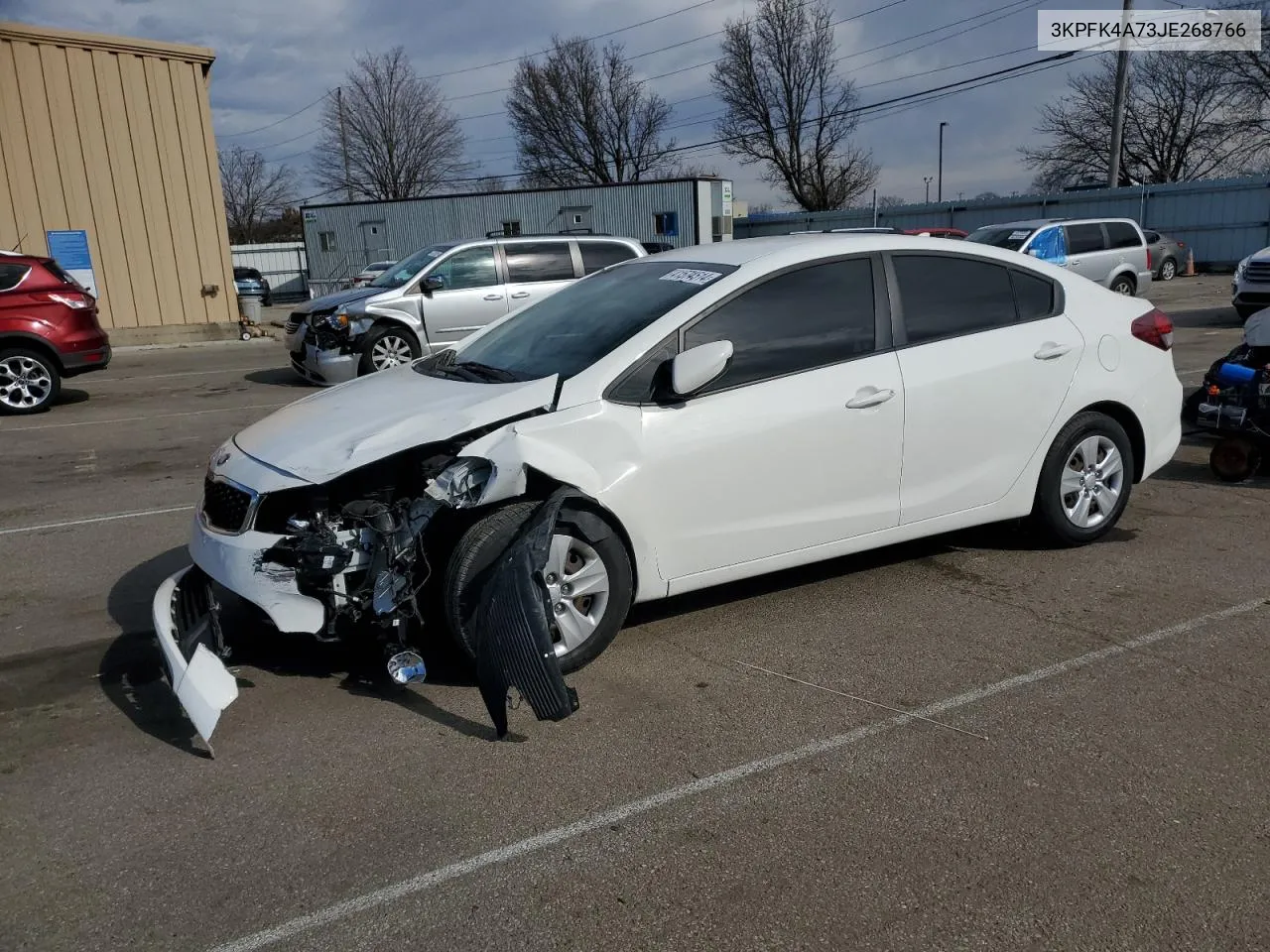 2018 Kia Forte Lx VIN: 3KPFK4A73JE268766 Lot: 80699004