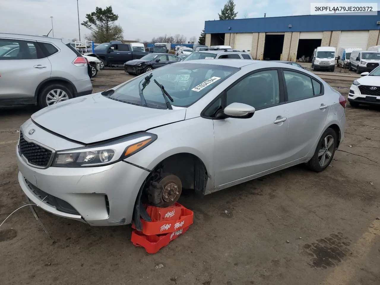 2018 Kia Forte Lx VIN: 3KPFL4A79JE200372 Lot: 81034784