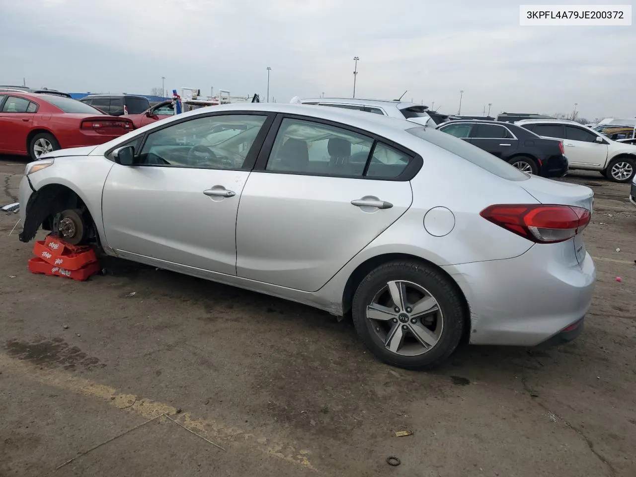 2018 Kia Forte Lx VIN: 3KPFL4A79JE200372 Lot: 81034784