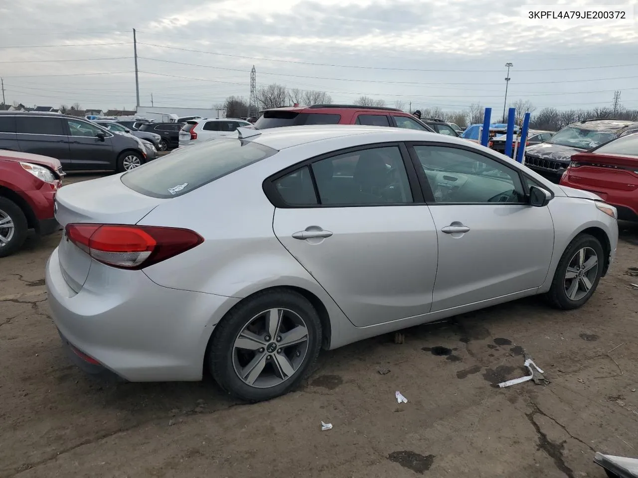 2018 Kia Forte Lx VIN: 3KPFL4A79JE200372 Lot: 81034784