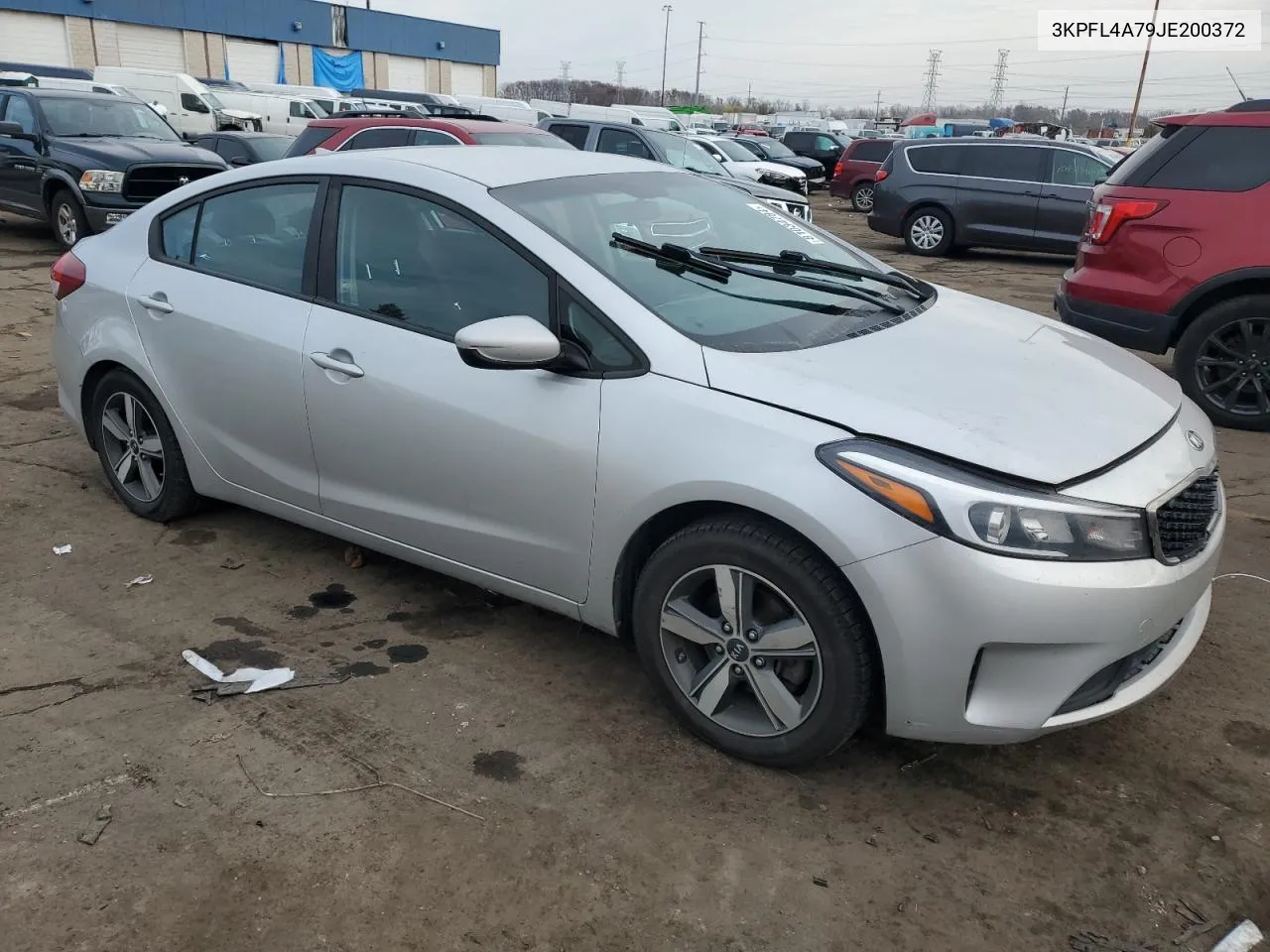 2018 Kia Forte Lx VIN: 3KPFL4A79JE200372 Lot: 81034784