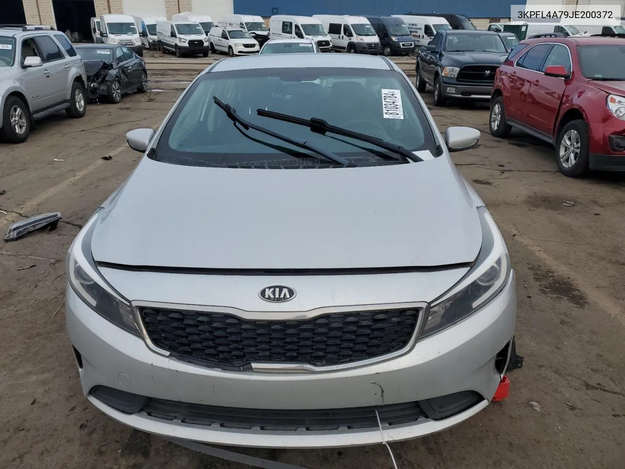 2018 Kia Forte Lx VIN: 3KPFL4A79JE200372 Lot: 81034784