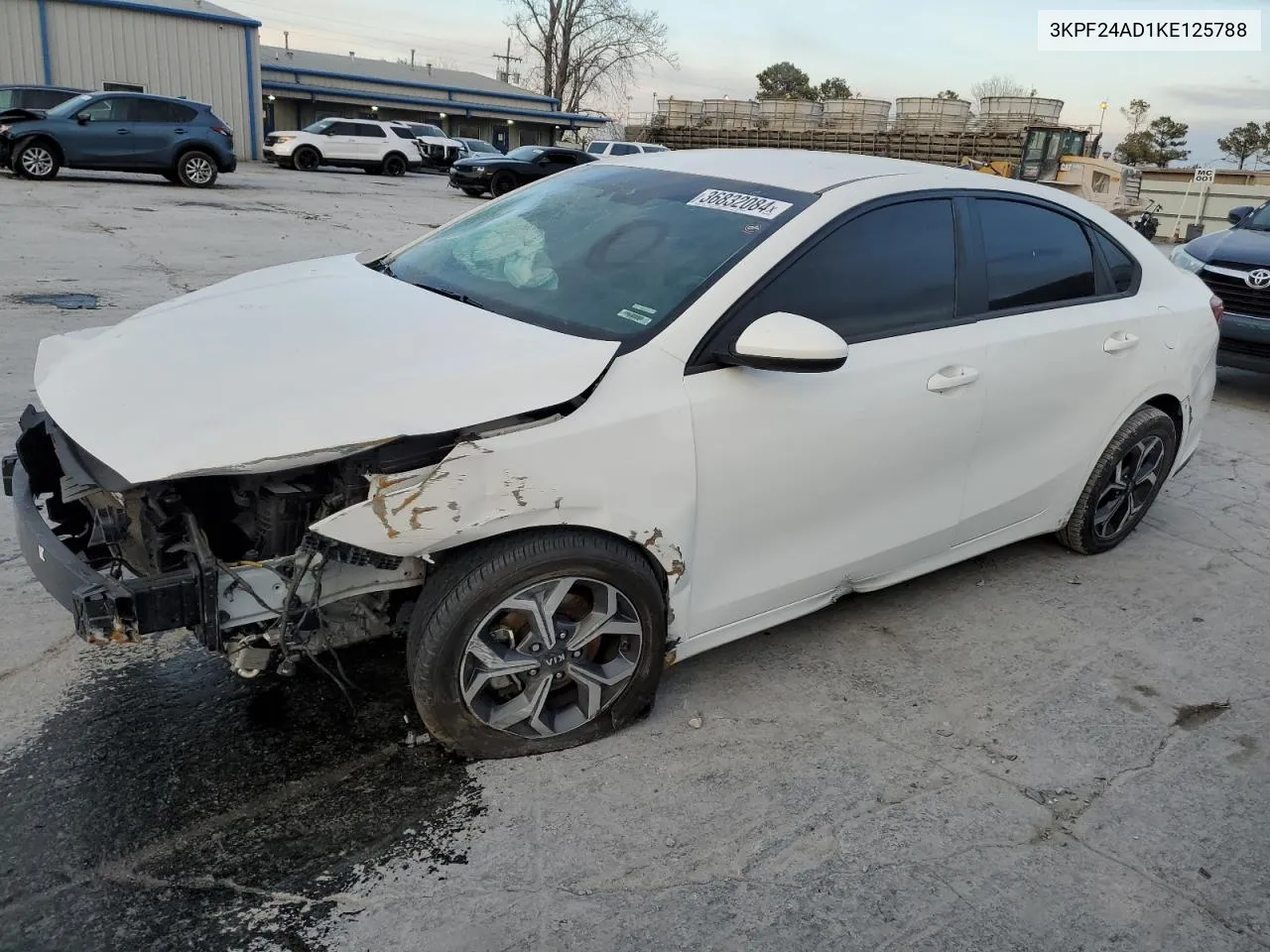 2019 Kia Forte Fe VIN: 3KPF24AD1KE125788 Lot: 36832084