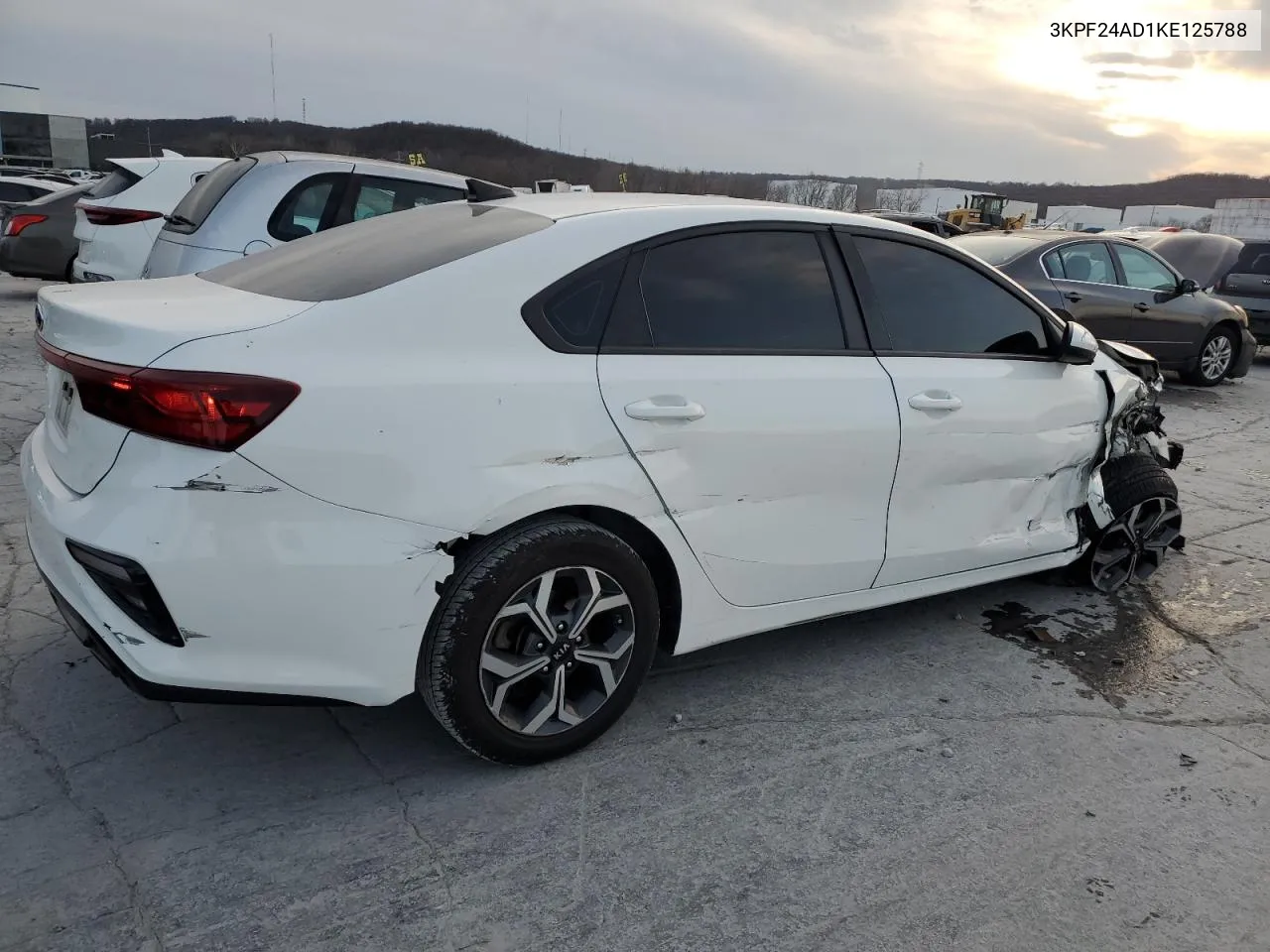 2019 Kia Forte Fe VIN: 3KPF24AD1KE125788 Lot: 36832084