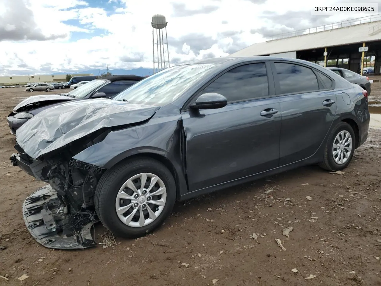 2019 Kia Forte Fe VIN: 3KPF24AD0KE098695 Lot: 47859584