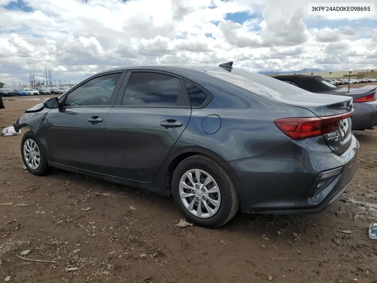 2019 Kia Forte Fe VIN: 3KPF24AD0KE098695 Lot: 47859584