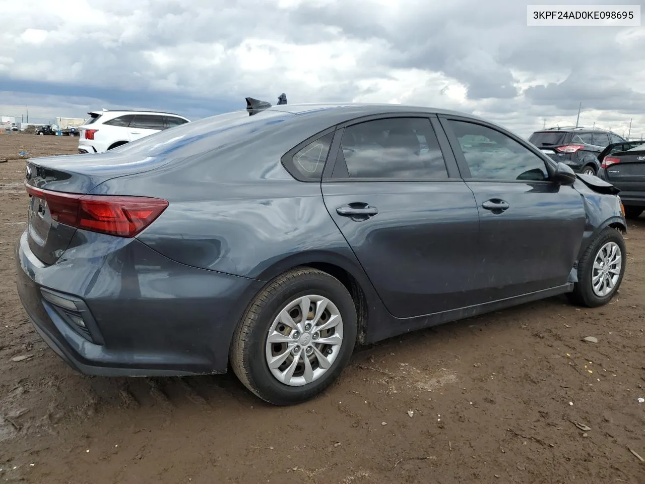 2019 Kia Forte Fe VIN: 3KPF24AD0KE098695 Lot: 47859584