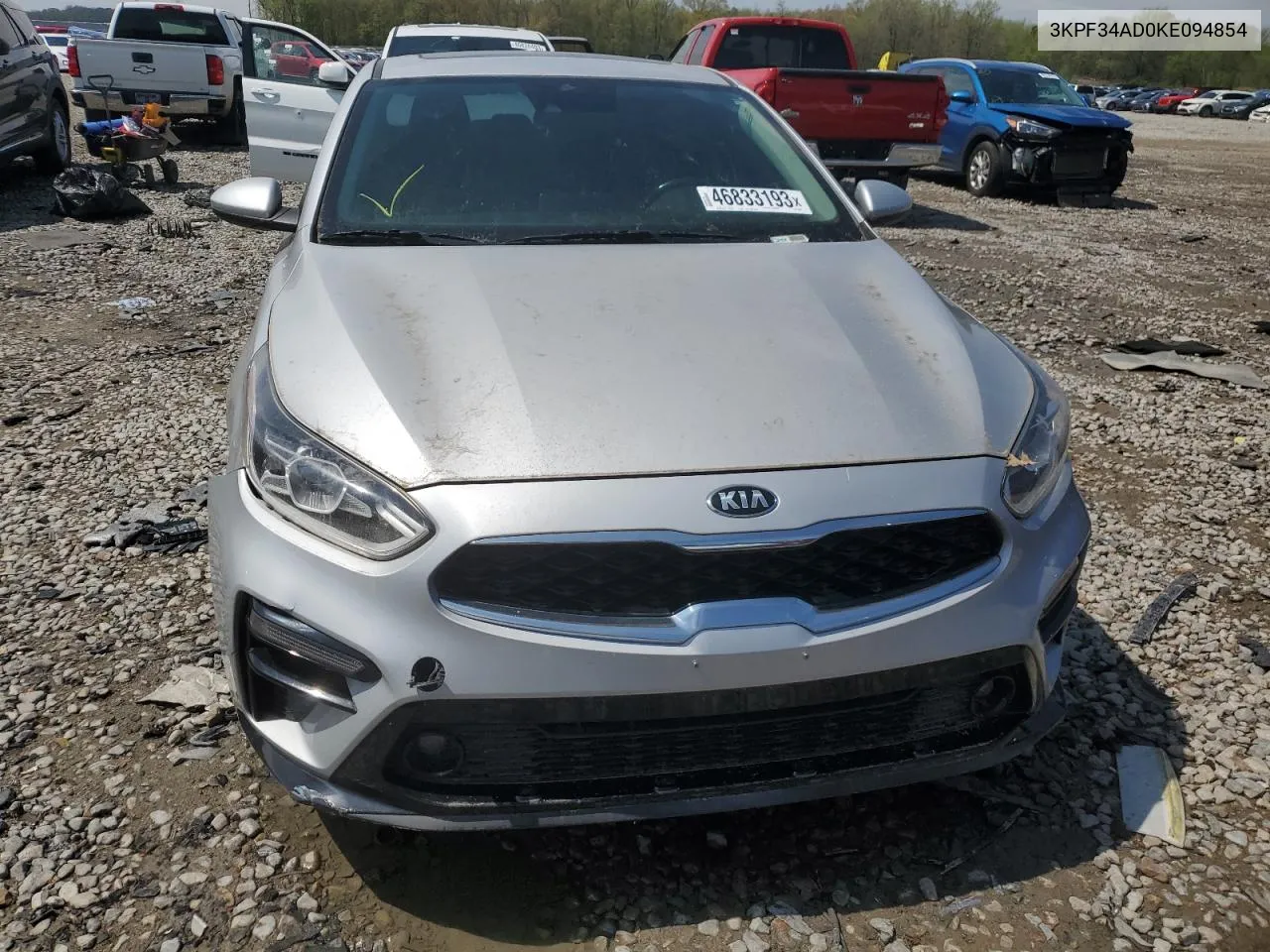 2019 Kia Forte Gt Line VIN: 3KPF34AD0KE094854 Lot: 50257414