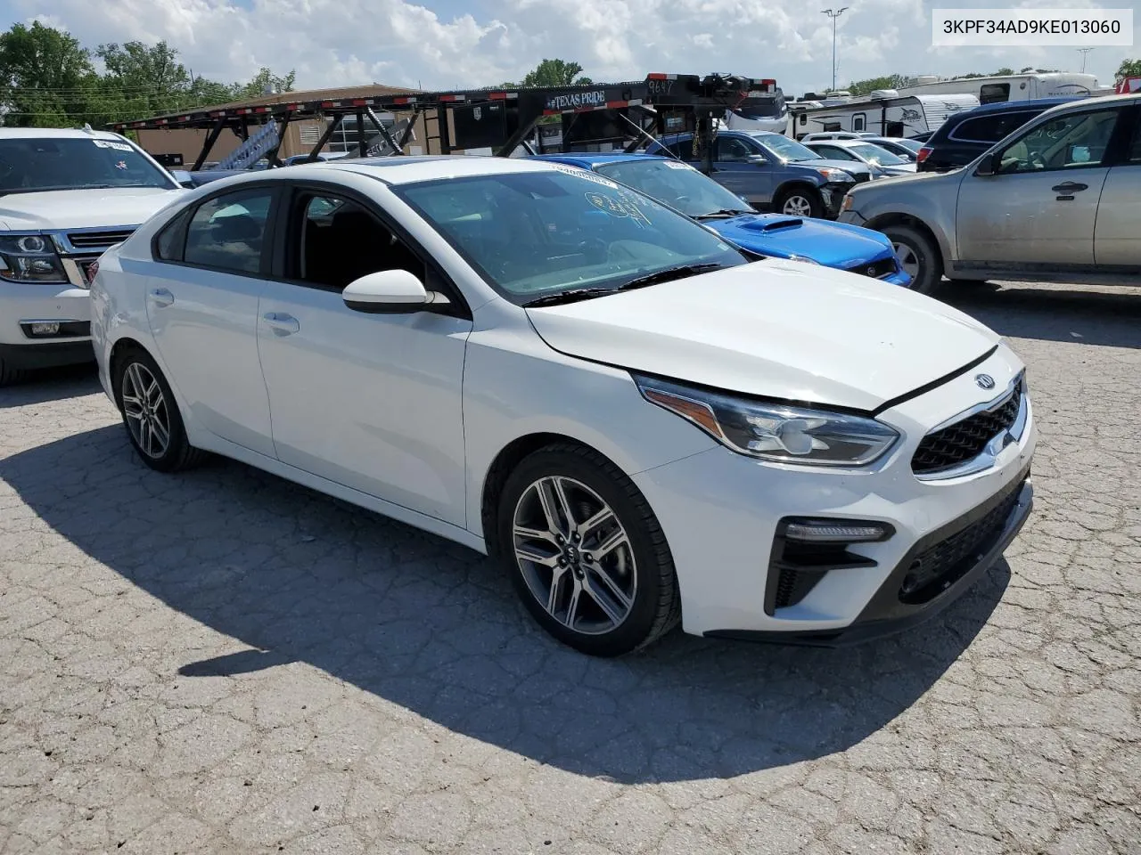 2019 Kia Forte Gt Line VIN: 3KPF34AD9KE013060 Lot: 54006084