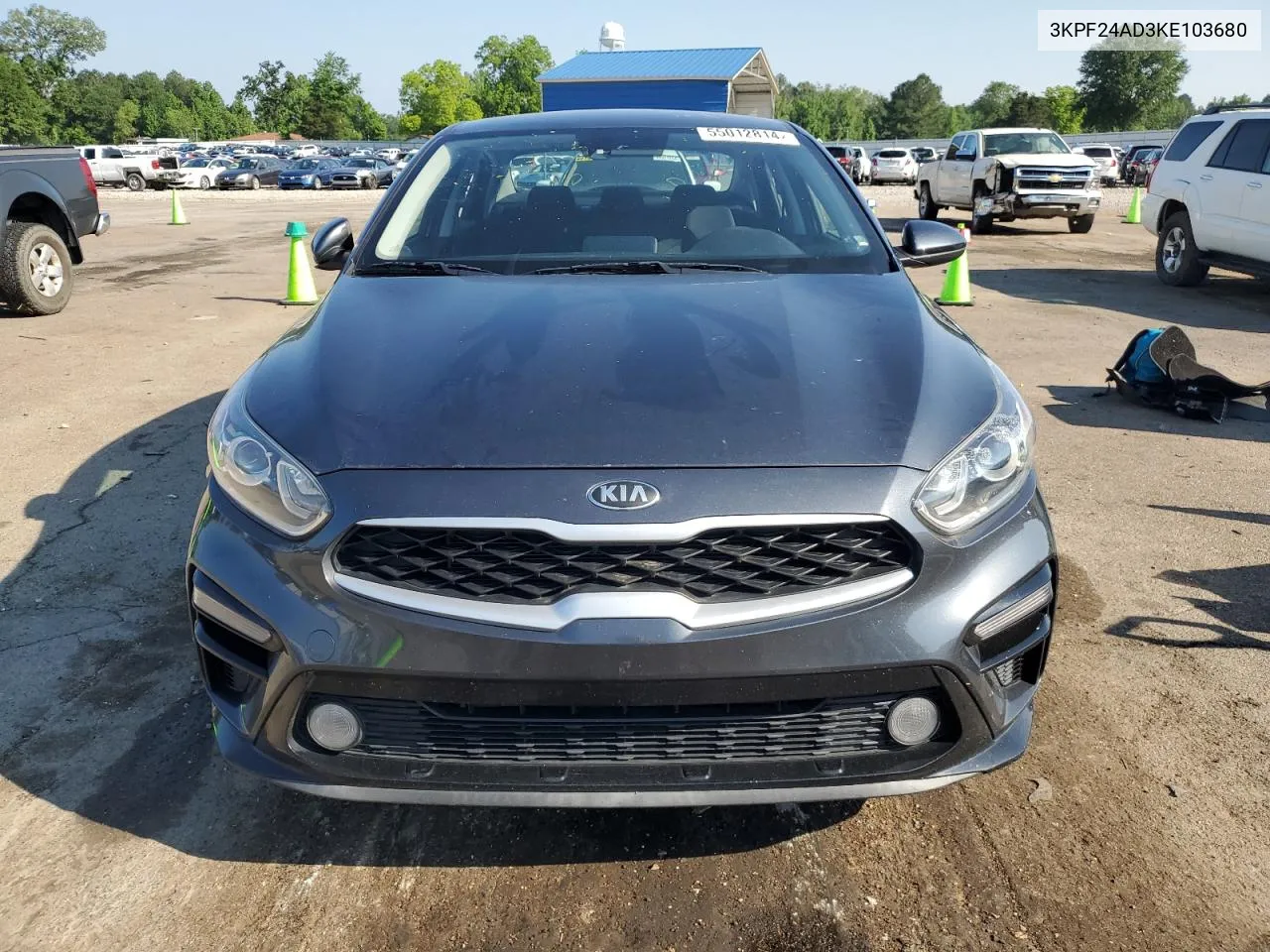 2019 Kia Forte Fe VIN: 3KPF24AD3KE103680 Lot: 55012814