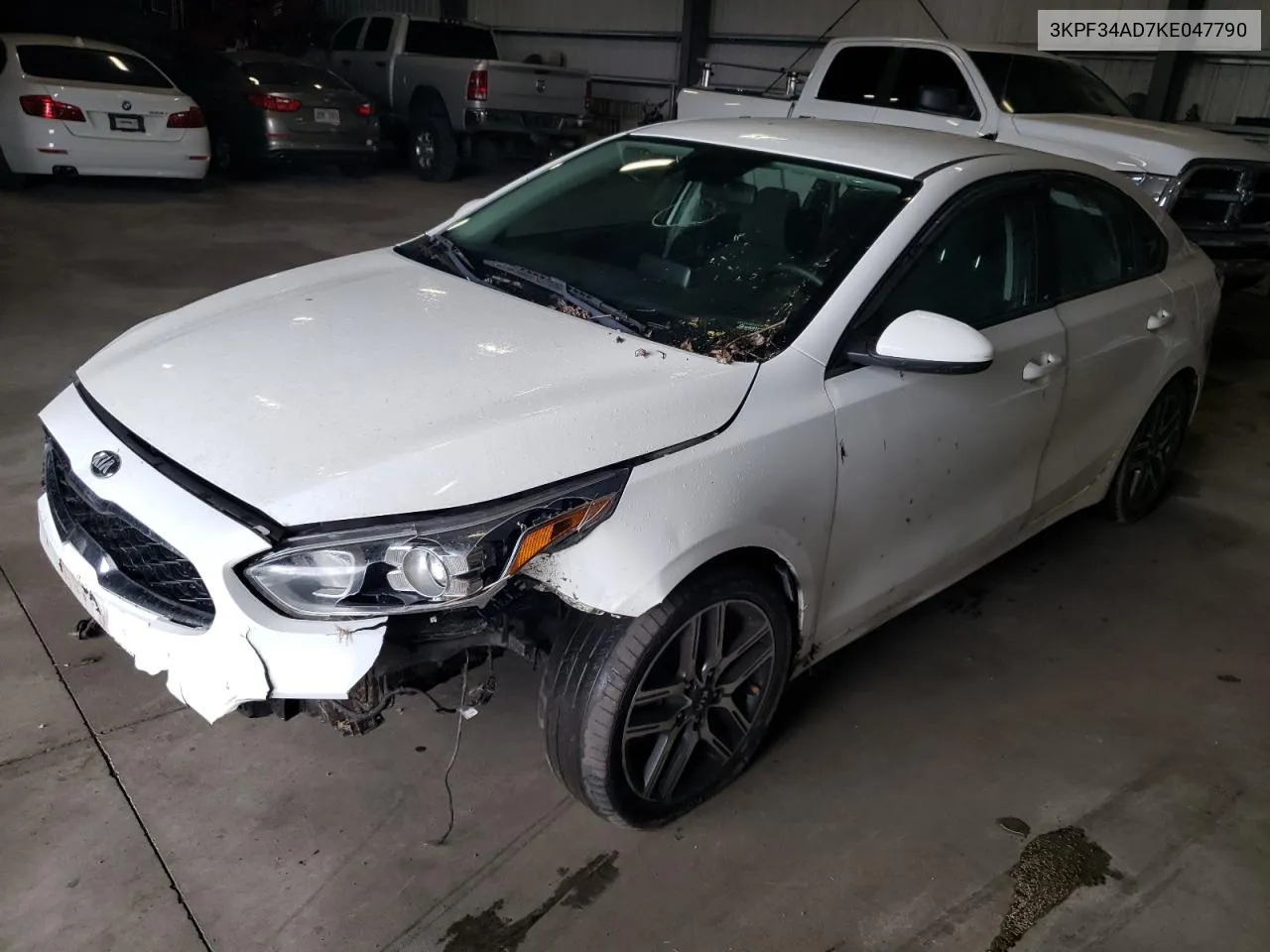 2019 Kia Forte Gt Line VIN: 3KPF34AD7KE047790 Lot: 55234304