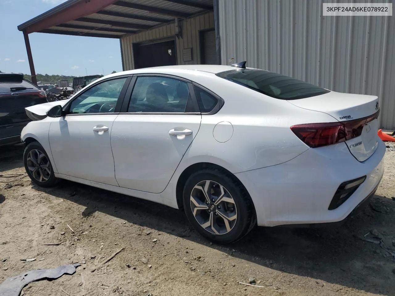 2019 Kia Forte Fe VIN: 3KPF24AD6KE078922 Lot: 55664804